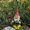 Yellow Gnome with Trowel