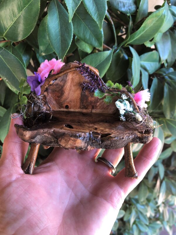 Floral Bench for Fairy Gardens by Sprouted Dreams (10)