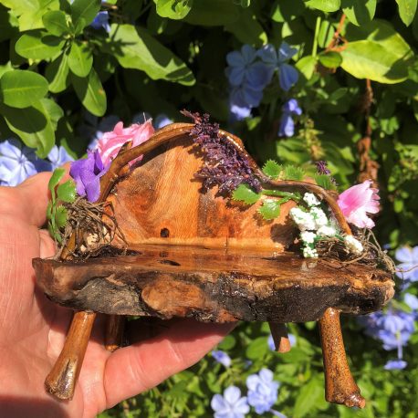 Floral Bench for Fairy Gardens by Sprouted Dreams (3)