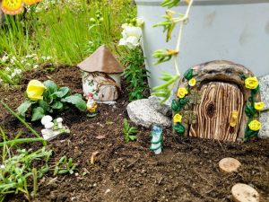 Spring Yellow Fairy Garden by Sprouted Dreams5