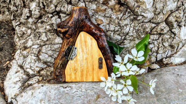 Natural Wood Fairy Door8