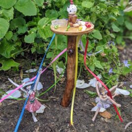 Fairy Maypole and Bubble Blower Set