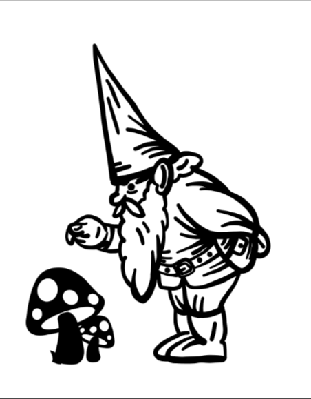 Gnome and Mushroom1