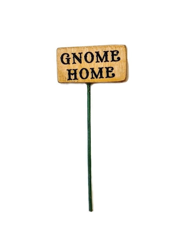 Gnome Home Sign3
