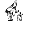 Gnome and Dog