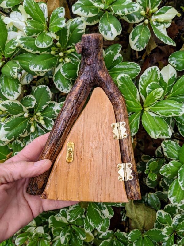 Natural Wood Fairy Door6
