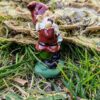 Red Gnome with Pipe