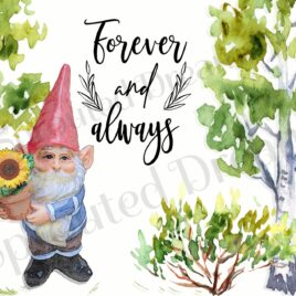 Gnome Forever and Always Card