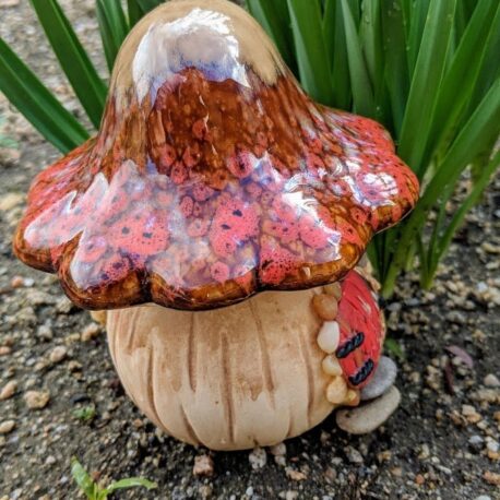 Red Mushroom Gnome Home4