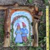 Gnome Enchanted Couple Door measure