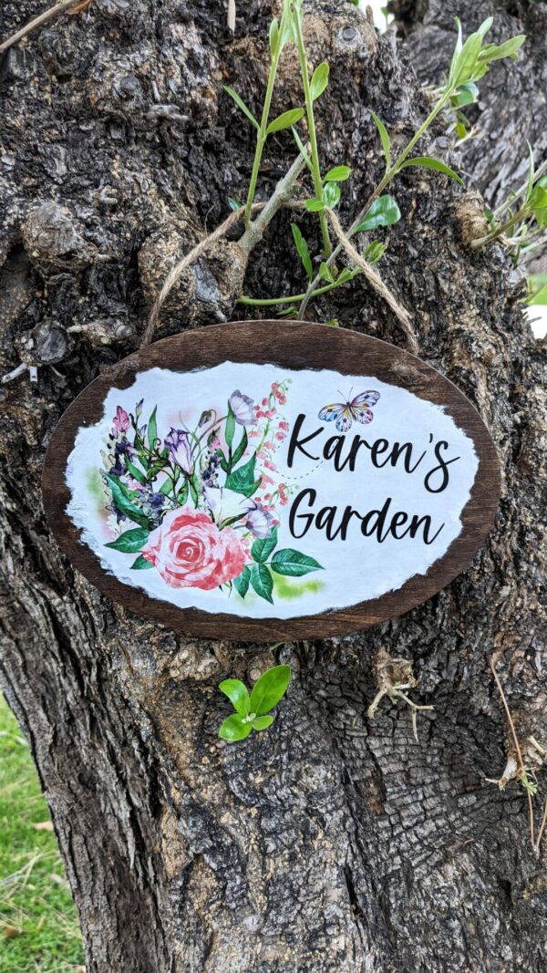 Personalised Garden Sign5