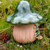 Green Mushroom Fairy House5