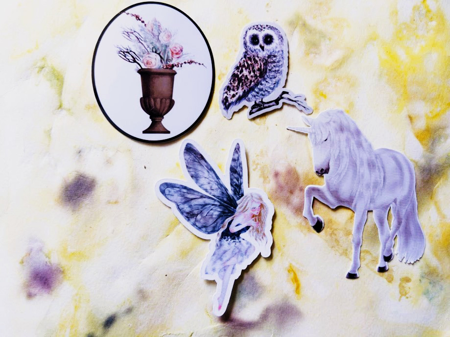 Fantasy Fairy and Unicorn Sticker Set2