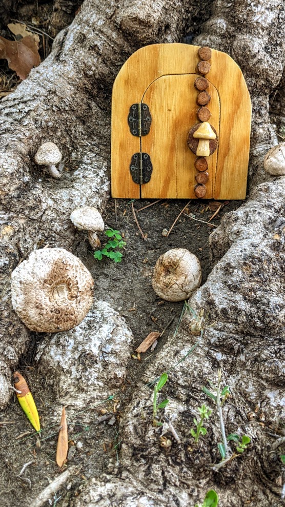 Mushroom Path Fairy Door4