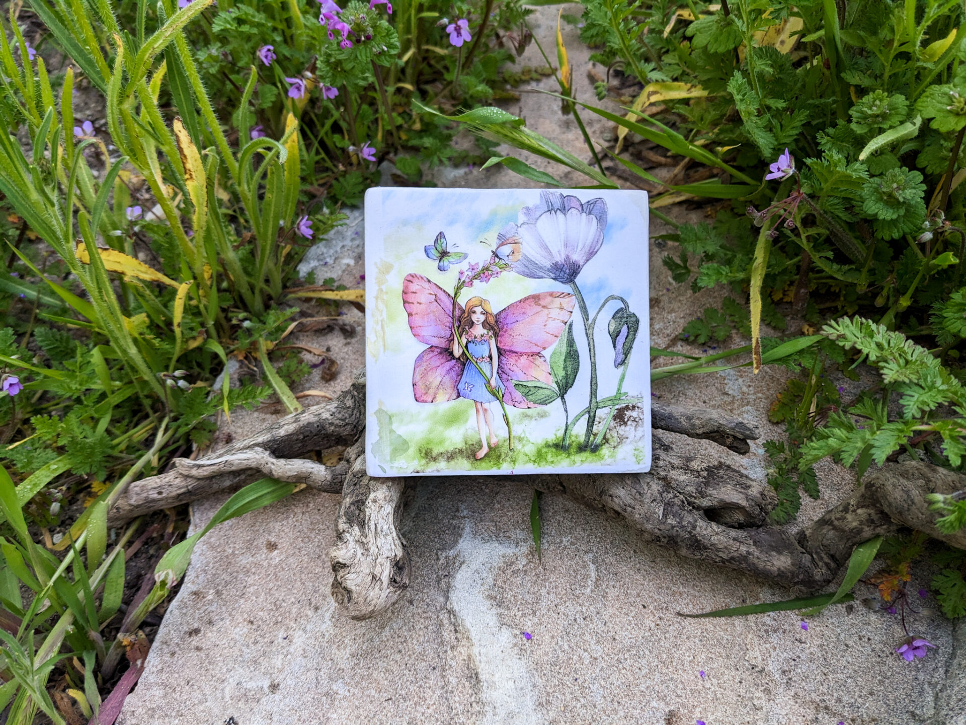 Fairy Handcrafted Tile (1)