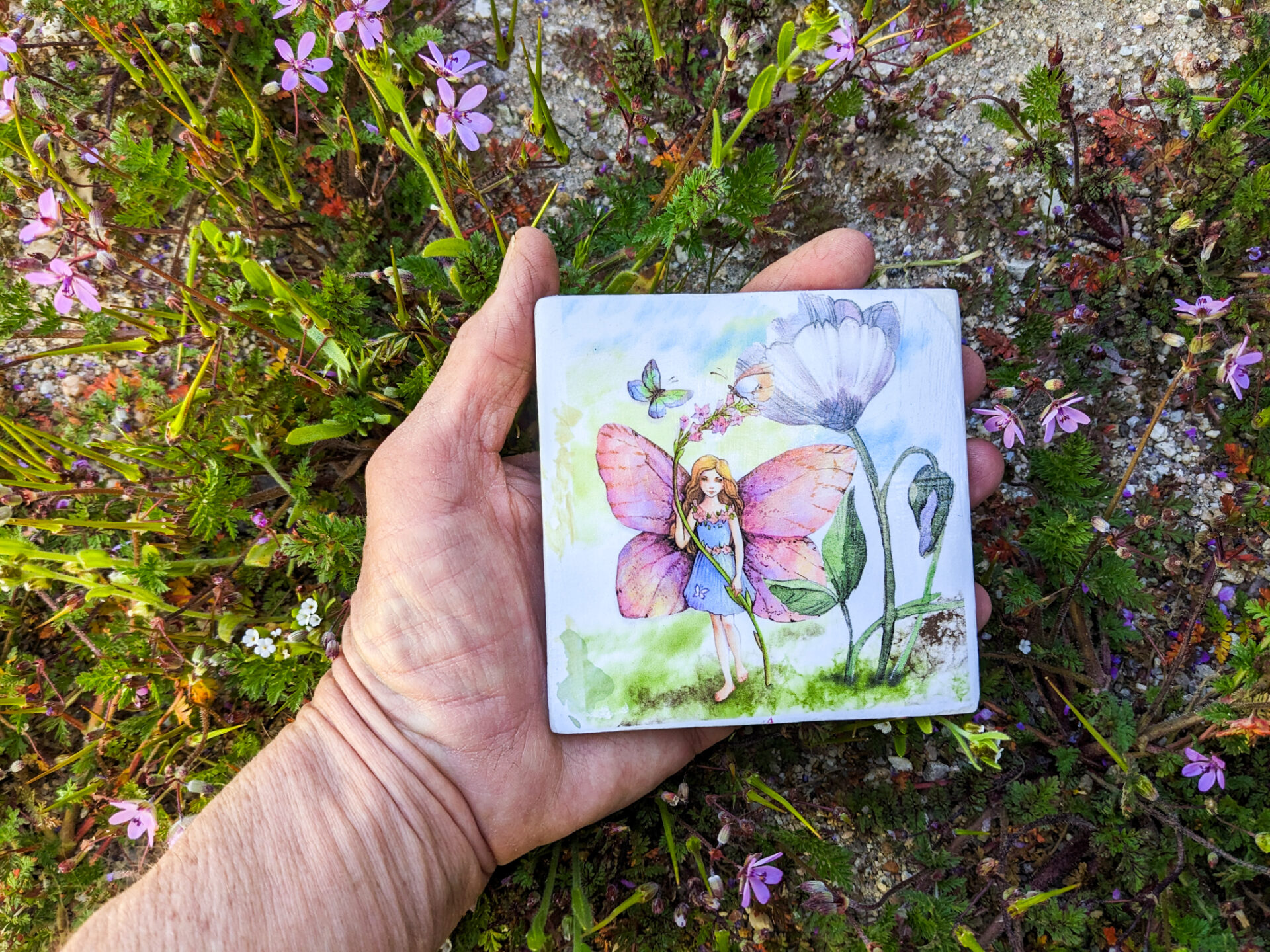 Fairy Handcrafted Tile (5)