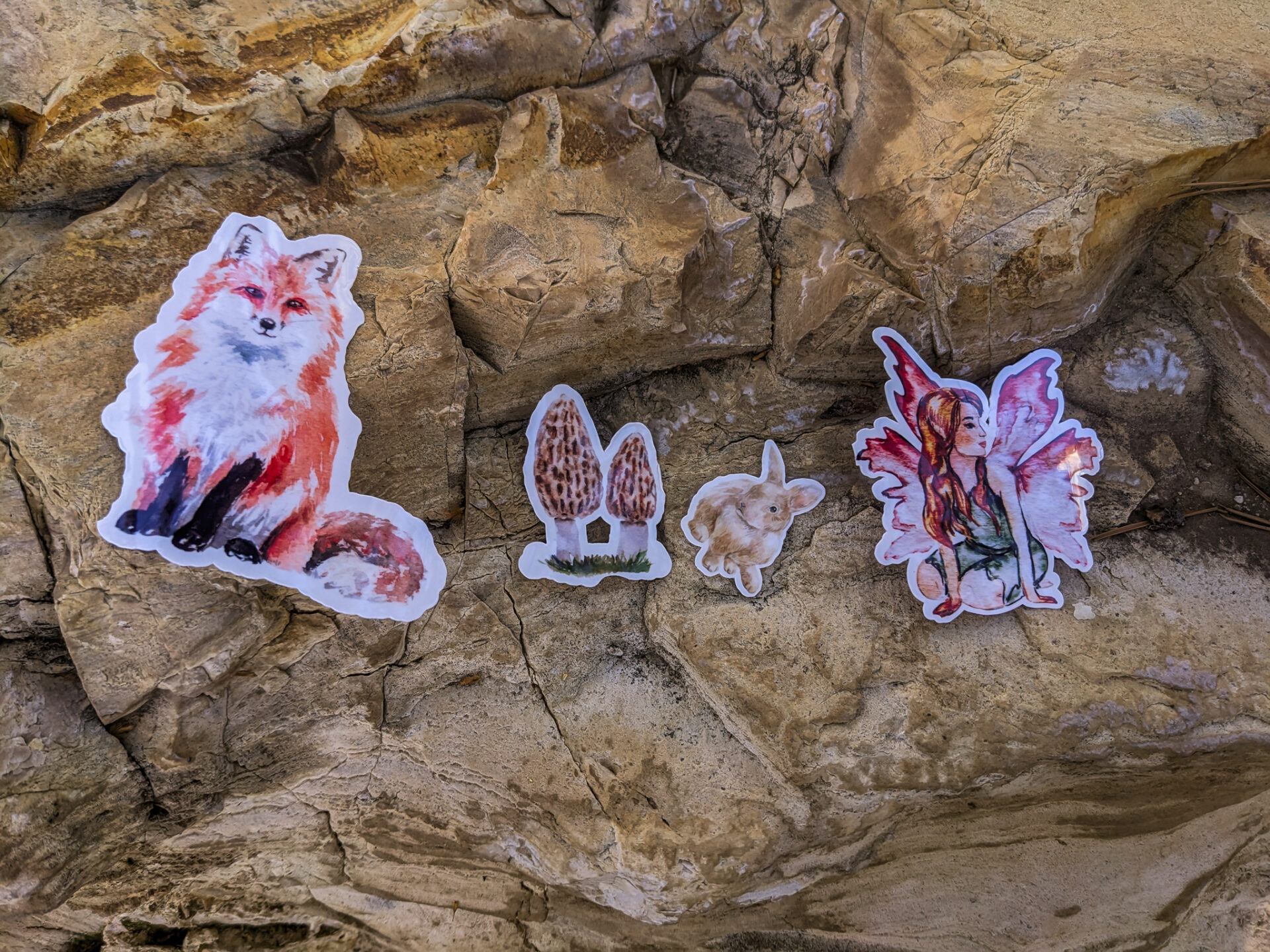 Fox and Fairy Sticker Set (1)