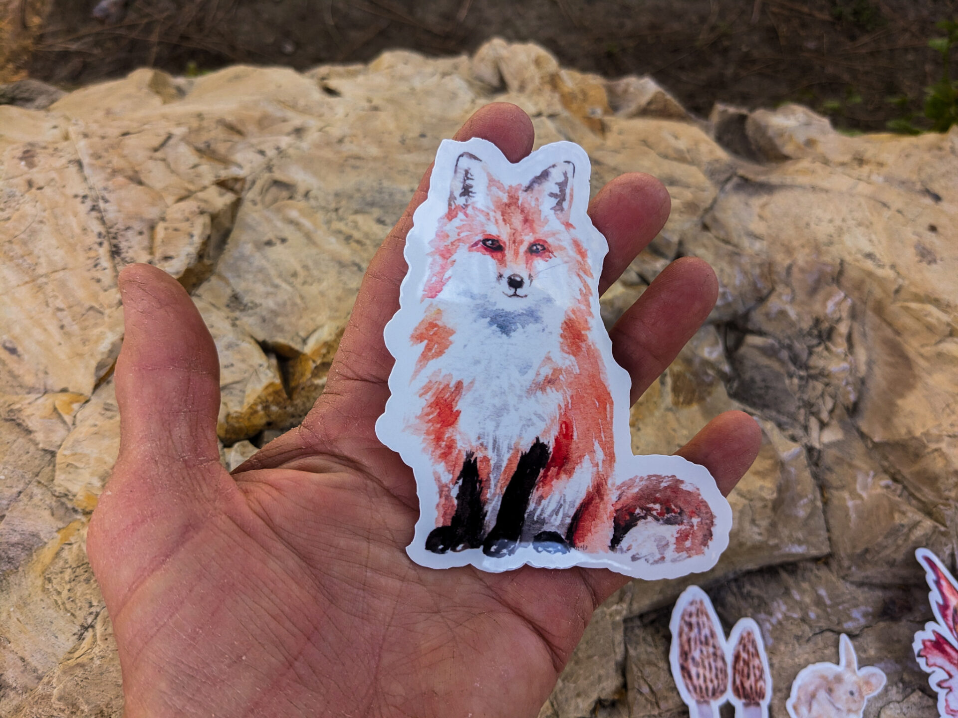 Fox and Fairy Sticker Set (2)
