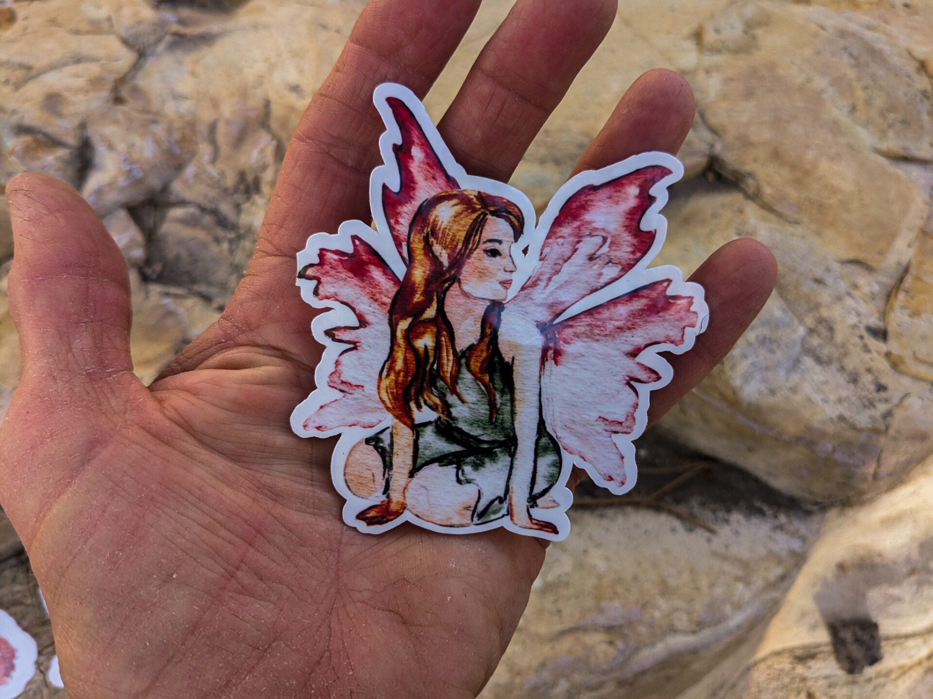 Fox and Fairy Sticker Set (3)