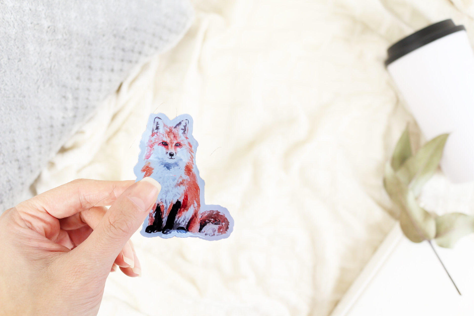Fox and Fairy Sticker Set